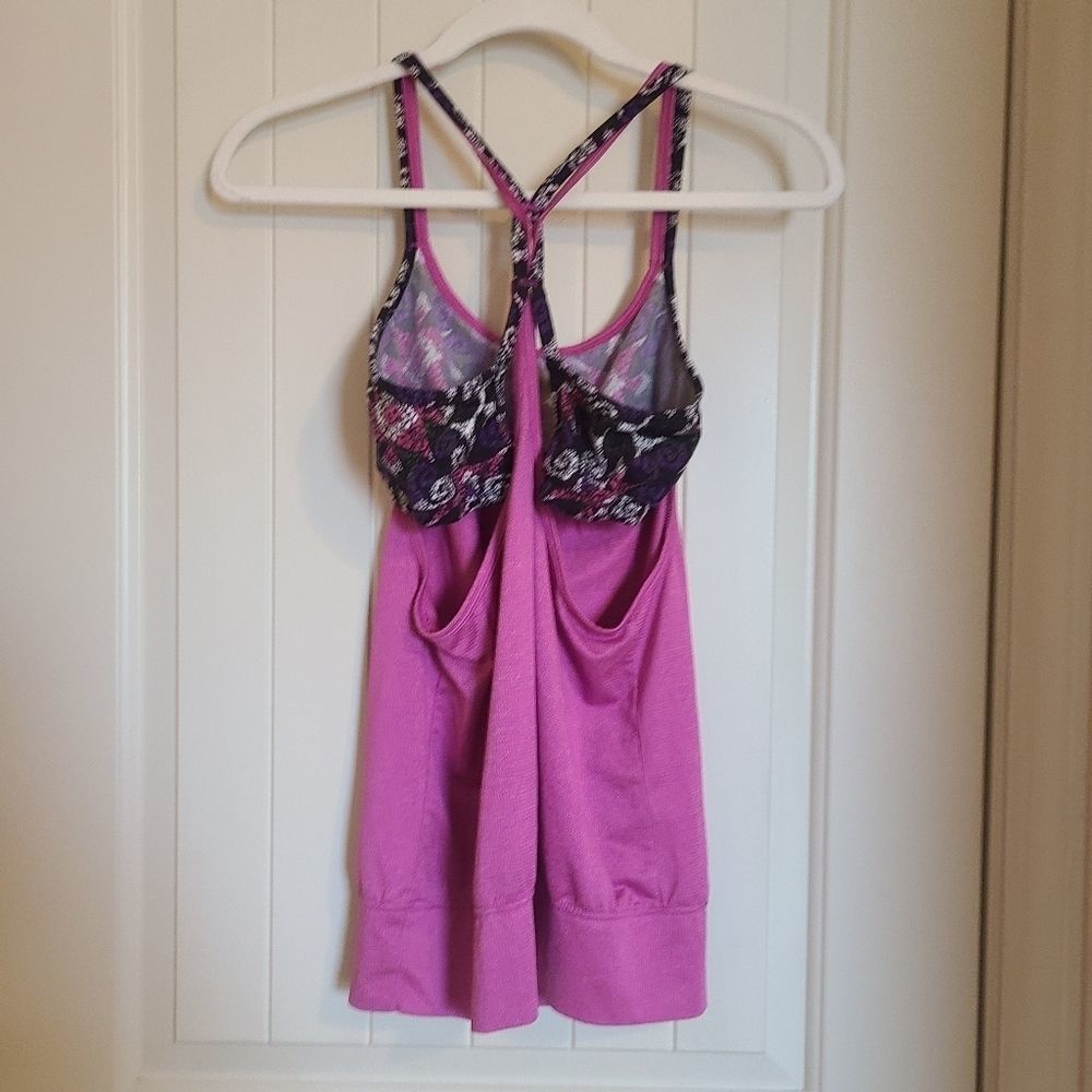 SOYBU Yoga bra top, Purple Yoga Workout tank